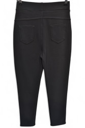 Лосини жіночі на хутрі БАТАЛ оптом BLACK CYCLONE 