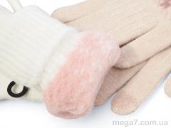 Перчатки, Королева оптом 2031 альпака одношарові сенсор mix