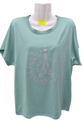 Футболки женские БАТАЛ оптом 20174936 1430-161