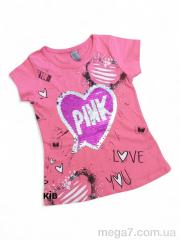 Футболка, Kids-modnik оптом --- 1396 рожевий