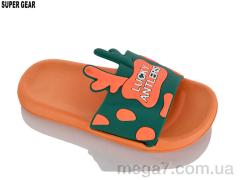 Шлепки, Super Gear оптом 02-758 orange