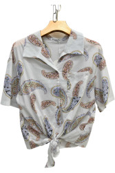 Рубашки женские БАТАЛ оптом 50927168 8715-145