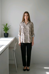 Блузки женские БАТАЛ оптом 27104589 779-26
