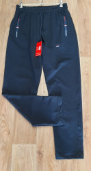 Спортивные штаны мужские БАТАЛ (dark blue) оптом 50387142 09-38