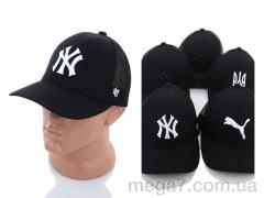 Кепка, STARK оптом Бейсболка з сіткою та вишивкою 004 mix