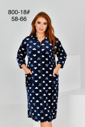 Халати жіночі БАТАЛ оптом XUE LI XIANG