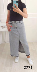 Юбки джинсовые женские ITS BASIC оптом 68317250 2771-4-32