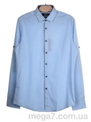 Рубашка, Enrico оптом SDK7366 l.blue
