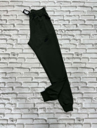 Спортивные штаны мужские (темно-зеленый) оптом 51407938 Н01-12