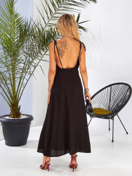 Сарафани жіночі (чорний) оптом NATALIE BOUTIQE 