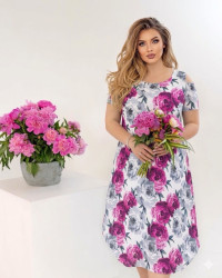 Платья женские БАТАЛ оптом 36549710 14-39