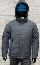 Куртки зимние мужские (серый) оптом 06935842 01-8