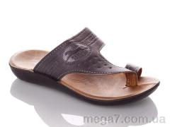 Шлепки, DeMur оптом K26-Ksoft P grey (30-35)