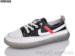Кроссовки, Super Gear оптом 01712-1 black