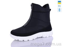 Ботинки, Favorit оптом 1323 чорний б.п.