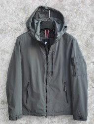 Куртки демисезонные мужские PANDA (серый) оптом 89167254 L62316-11-49