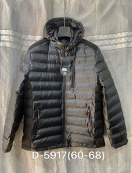 Куртки мужские БАТАЛ (black) оптом 60187495 D-5917-28