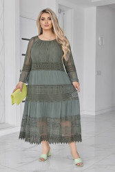 Платья женские БАТАЛ оптом Италия 39170245 2038-49