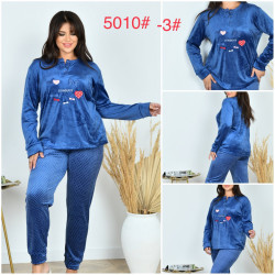 Ночные пижамы женские БАТАЛ оптом 30975412 5010-3-20