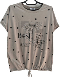 Футболки жіночі БАТАЛ оптом 