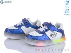 Кроссовки, CROSSOPT оптом NC61-1 navy LED