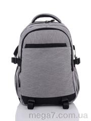 Рюкзак, Superbag оптом 6142 grey