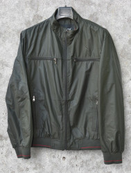 Куртки демисезонные мужские GEEN (темно-зеленый) оптом 76324518 9922A-5-54