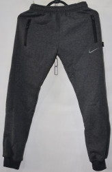 Спортивные штаны подросковые на флисе (gray) оптом 36902417 06-66