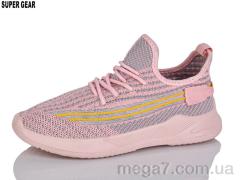 Кроссовки, Super Gear оптом S1378-2 pink