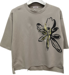 Футболки женские БАТАЛ оптом 79451608 5529-291