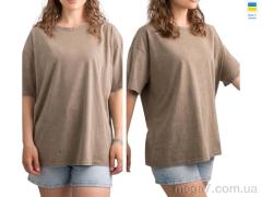 Футболка, Sport style оптом 820 варенка бежевий