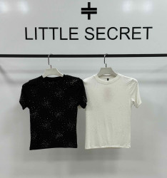 Футболки женские (черный) оптом 45861372 2040-60