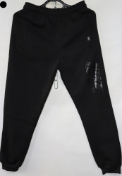 Спортивные штаны юниор на флисе (black) оптом 35214980 05-29