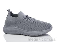 Кроссовки, Ok Shoes оптом 556 grey
