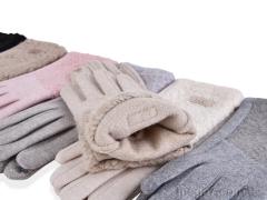 Перчатки, Королева оптом B32-37 (кашемір-тедді) mix