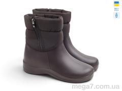 Сапоги из пены, Rai shoes оптом D-338-1Ch шоколадний