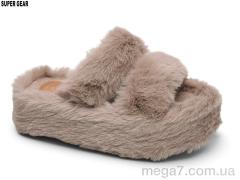 Тапки, Super Gear оптом Super Gear Jibukang  CA08 brown