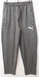 Спортивные штаны мужские на флисе (gray) оптом 21350946 A24-30