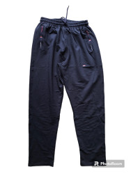 Спортивные штаны мужские БАТАЛ (синий) оптом 96403285 04-37