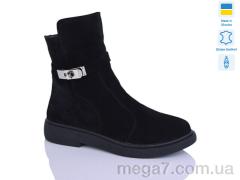 Ботинки, Sali оптом 281H чорний з. зима
