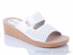 Шлепки, Sali оптом 373-029 белый