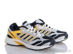 Кроссовки, Veer-Demax оптом A396 black-yellow