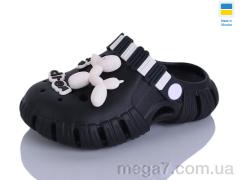 Кроксы, Lot Shoes оптом 012 чорний-чорний
