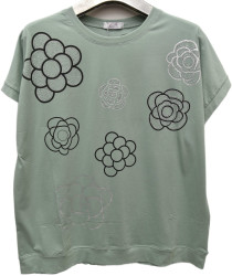 Футболки женские БАТАЛ оптом 38906421 717-68