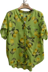 Рубашки женские БАТАЛ оптом 14986532 8710-79