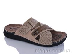 Шлепки, Oscar оптом 01-15 беж к.