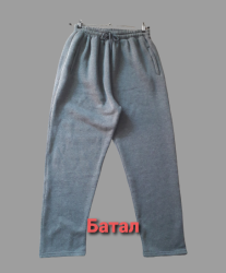 Спортивные штаны мужские БАТАЛ с начесом оптом 18965072 01-5