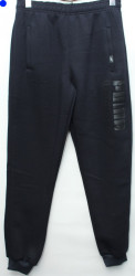 Спортивные штаны юниор на флисе (dark blue) оптом 03162584 005-46