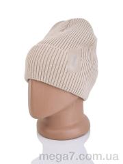 Шапка, Королева оптом 9-30 beige