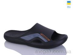 Шлепки, DeMur оптом 6131 чорний